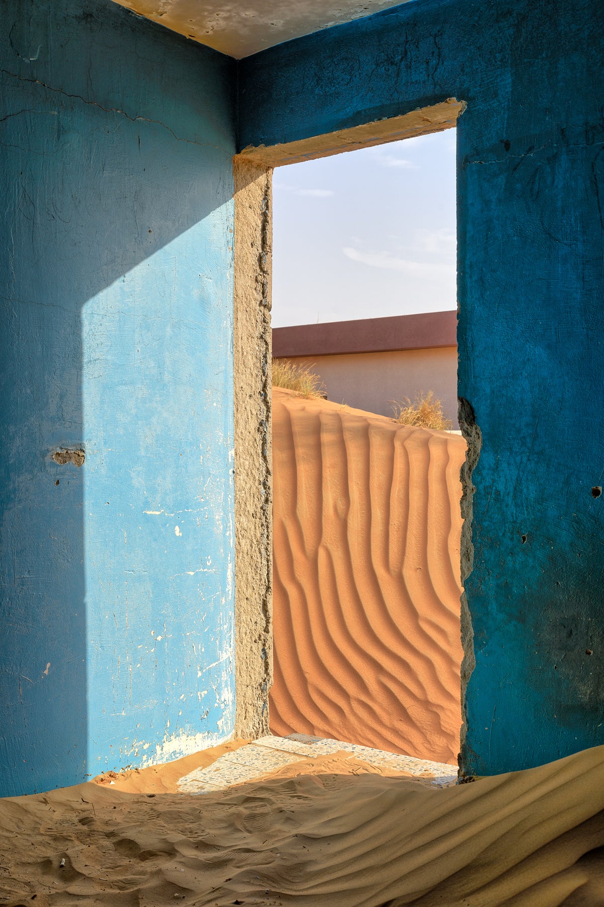 Blue Doorway