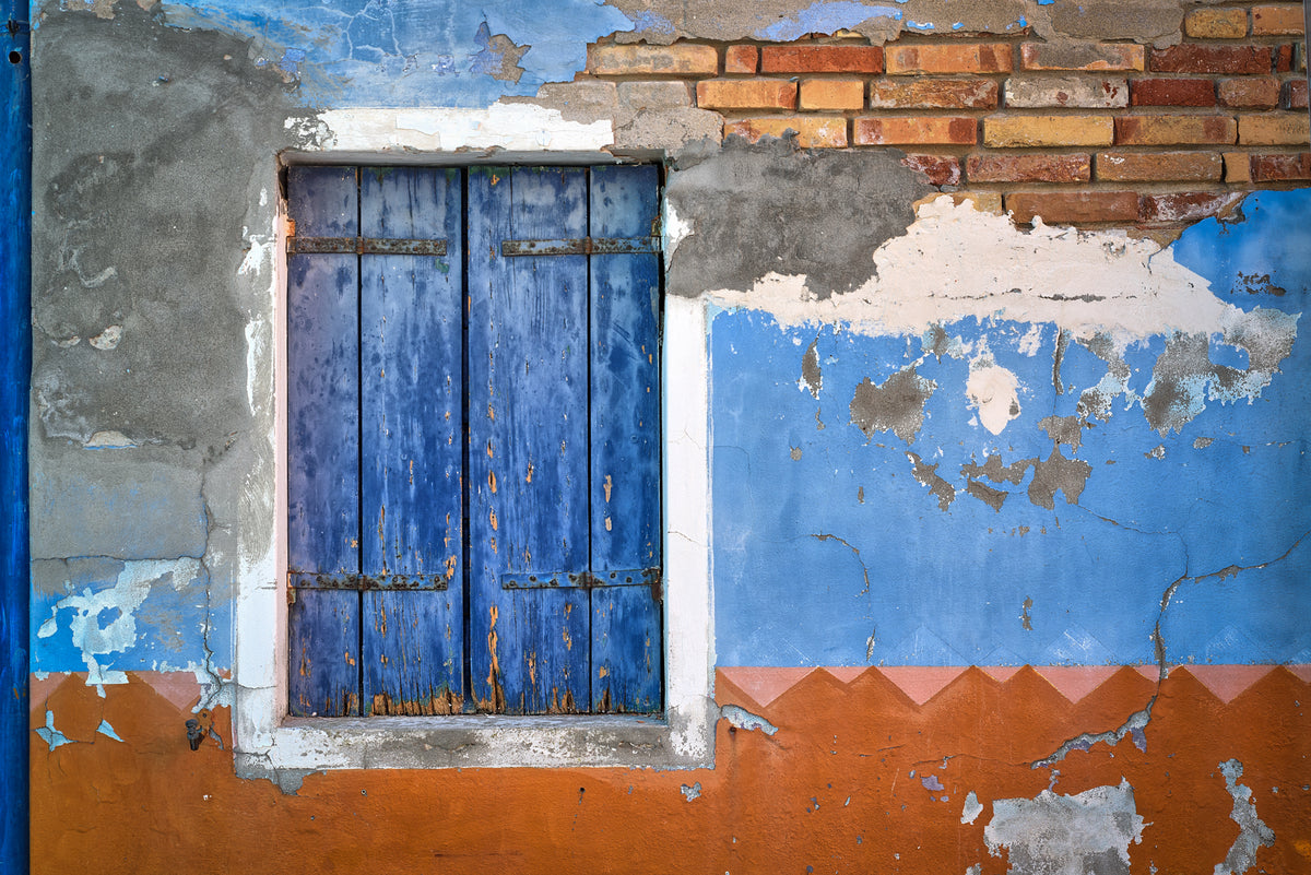 Burano Blue Shutters